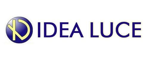 Logo Idealuce Logo Idealuce con cui ho collaborato come copywriter